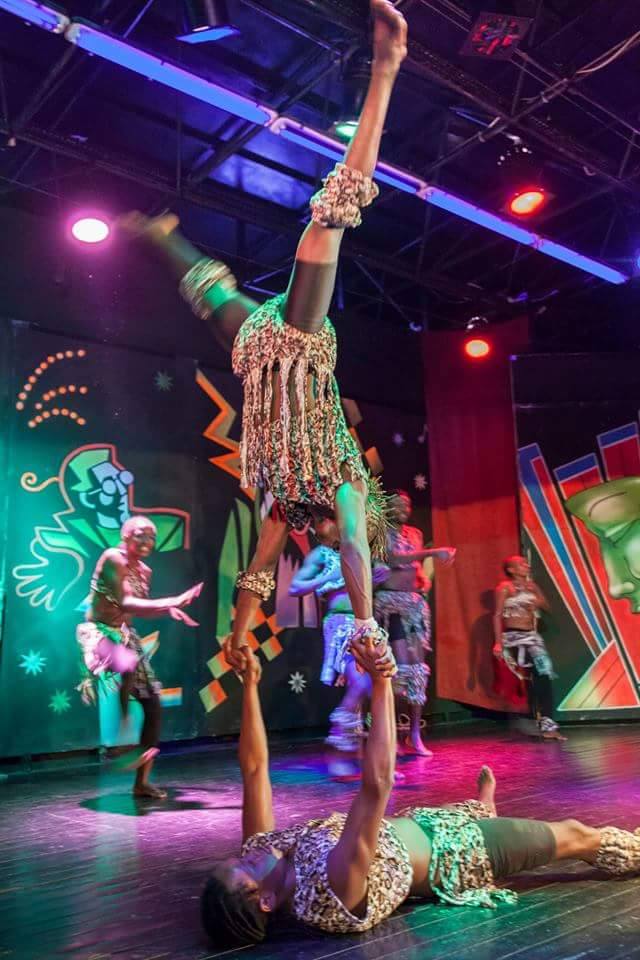 famous foreigner african acrobat jaipur