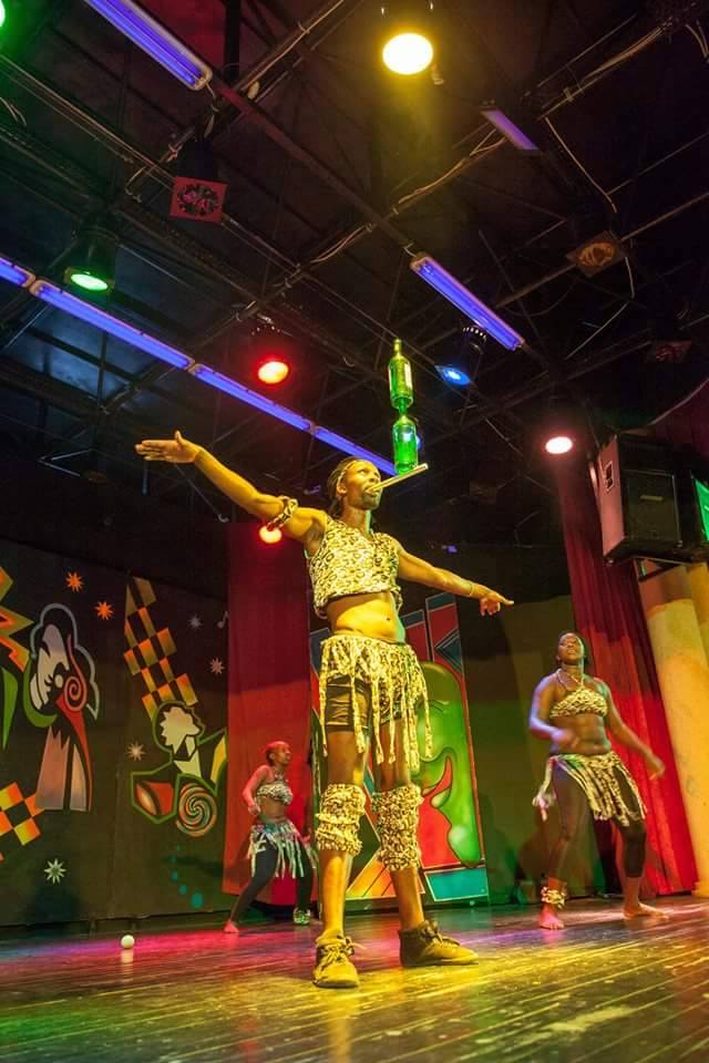 top foreigner african acrobat jaipur