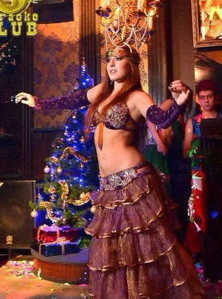 best russian belly dancer with shamadan jaipur