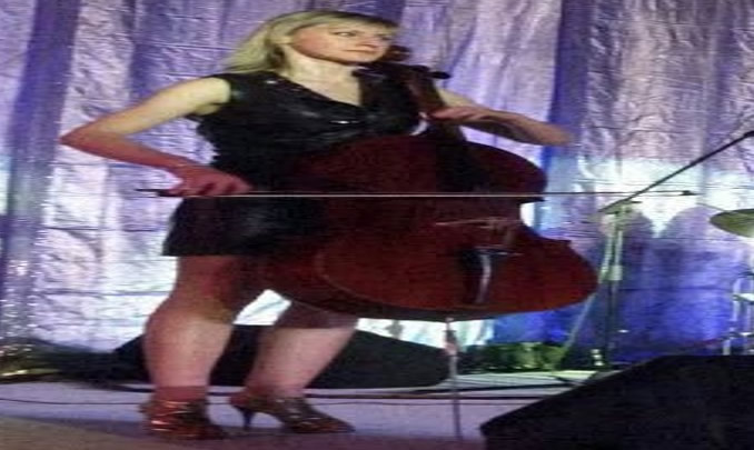 famous foreigner cello player jaipur
