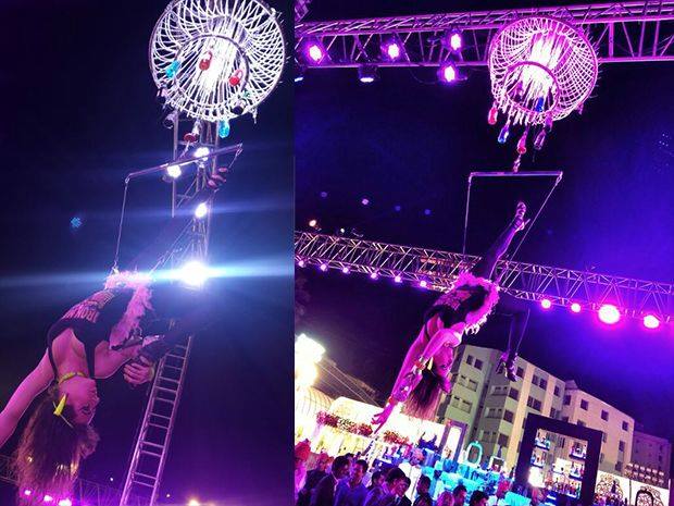 best foreigner champagne chandellier act jaipur