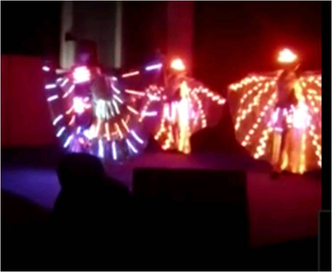 best led dance act jaipur